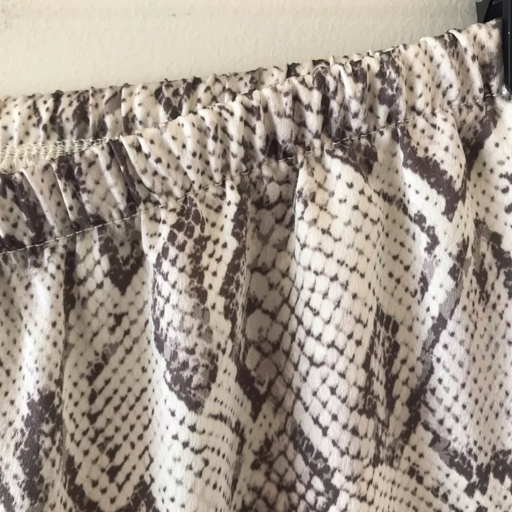 A New Day Snakeskin Print Wide Leg Pants, NWT - Picture 5 of 13